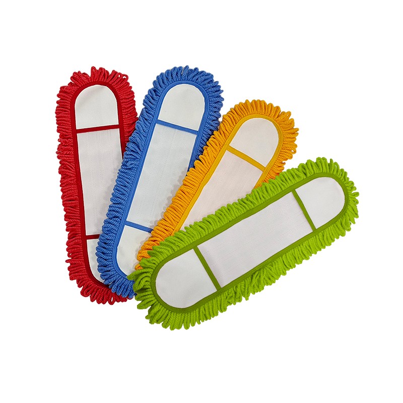 Reusable Round Corner Microfiber Dust Mop